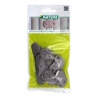 NATURE - Kit fixation gris clair - lot 26 pces - large