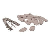 NATURE - Kit fixation gris clair - lot 26 pces - large
