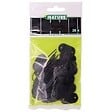 NATURE - Set de fixation noir - Lot de 26 - vignette