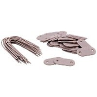 NATURE - Set fixation taupe - Lot de 26 pièces - large