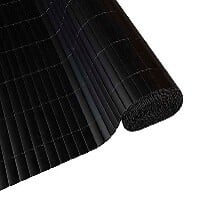 NATURE - Canisse pvc double face gris anthracite 1x3m - large