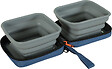 ZOLUX - Gamelle pliable 2en1 Bivouak - Bleu - 700 mL - vignette