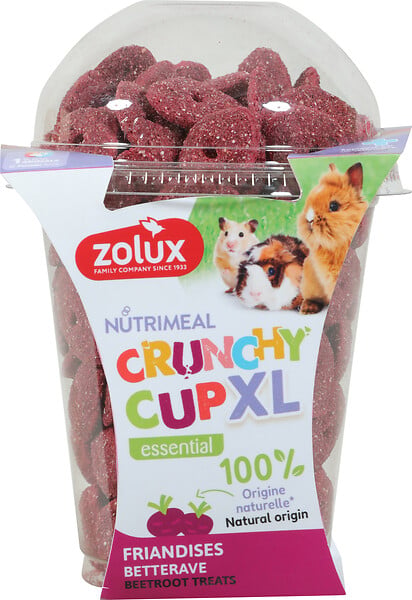 ZOLUX - Friandises Nutrimeal Crunchy Cup XL betterave 260g - large