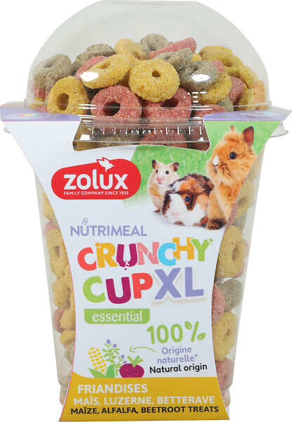 ZOLUX - Nutrimeal crunchy cup xl ring 170g - large