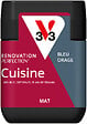 V33 - Peinture cuisine testeur - Bleu orage - Mat - 75ml - vignette