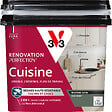 V33 - Peinture rénovation cuisine satin - Kaki brut - 0,75L - vignette