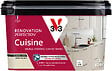 V33 - Peinture rénovation cuisine satin - Beige Moelleux - 2L - vignette