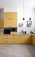 V33 - Peinture rénovation cuisine testeur satin jaune cuir 75ML - vignette