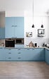 V33 - Peinture rénovation cuisine testeur satin bleu nordique 75ML - vignette