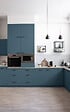 V33 - Peinture rénovation cuisine mat bleu orage 0,75L - vignette