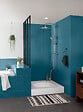 V33 - Peinture rénovation salle de bain testeur Bleu pétrole 75ml - vignette