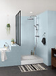 V33 - Peinture rénovation salle de bain satin Bleu glacé 0,75L - vignette