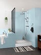 V33 - Peinture rénovation salle de bain satin bleu glace  2L - vignette