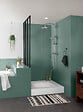 V33 - Peinture rénovation salle de bain satin vert eucalyptus  2L - vignette