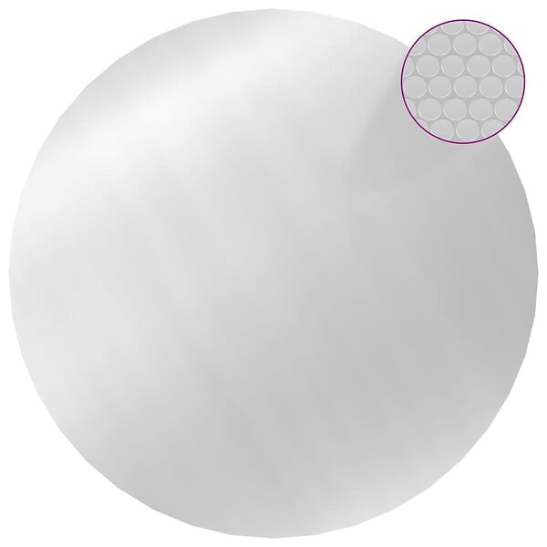 VIDAXL - vidaXL Couverture de piscine Argenté 381 cm PE - large