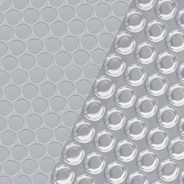 VIDAXL - vidaXL Couverture de piscine Argenté 381 cm PE - large