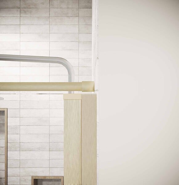 AURLANE - Porte de Douche Pivotante 90x195cm et Retour 90cm - Verre 8mm Anticalcaire - Profil Or Brosse - large