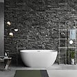 STANO - Baignoire îlot design ovale LISBON blanche 150 cm Mat - vignette