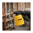VITO - Lampe a souder à gaz ABS Allumage piezo + 4 Cartouches de gaz 190gr Perçables VITO - vignette