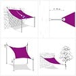 VIDAXL - vidaXL Voile d'ombrage 160 g/m² Crème 3,5x5 m PEHD - vignette