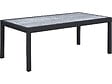 HABITAT ET JARDIN - Table extensible et chaises de jardin en aluminium "Lagos" - 200/320 x 105 x 76 cm - Taupe - 12 places - vignette