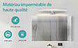 EMKE - EMKE Éclairage LED mural pour salle de bain blanc, lampe miroir 40 × 15 cm, lumière neutre 4200 K, montage polyvalent - vignette