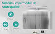 EMKE - EMKE Lampe murale LED salle de bain blanche, éclairage miroir 40 × 15 cm, lumière froide 6000 K, installation multiple - vignette