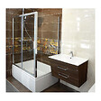 POLYSAN - Polysan Deep  Paroi latérale pour baignoire - 750x1650mm, Verre transparent (MD3116) - vignette