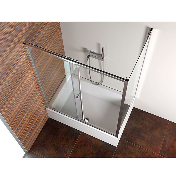 POLYSAN - Polysan Deep  Paroi latérale pour baignoire - 750x1650mm, Verre transparent (MD3116) - large