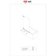 SWISS AQUA TECHNOLOGIES - Pare-Baignoire SAT TGD NEW 150x80 cm noir (SATTGVZO150CT) - vignette