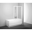RAVAK - Ravak Supernova Pare-baignoire pliable, 2 parties, 140x105, Blanc (VS2105R0) - vignette