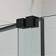SWISS AQUA TECHNOLOGIES - Swiss Aqua Technologies Walk-In Xmotion Pare baignoire 150x117,5 cm, noir (SATWIXMVZ150C) - vignette