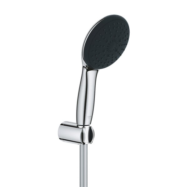 GROHE - Vitalio Start 110 Set de douche avec support mural + Douchette 3 jets, chrome (G26769001) - large