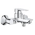 GROHE - Grohe Tempesta 100 ensemble de douche 3 jets + mitigeur monocommande bain/douche, chrome (23914001-28789002) - vignette