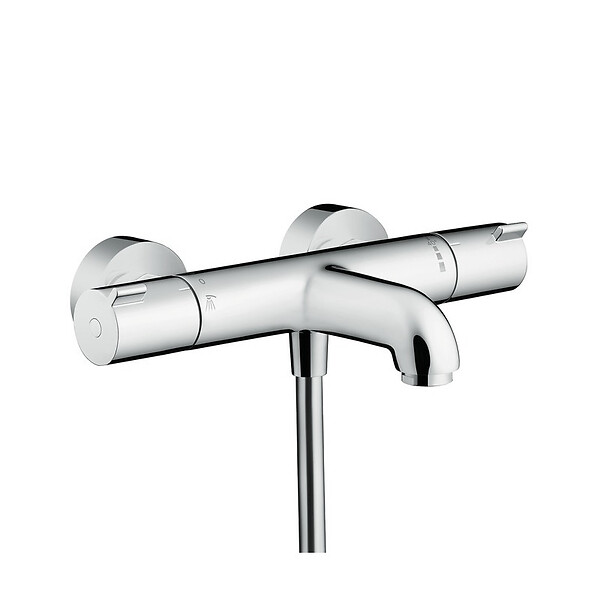 HANSGROHE - Hansgrohe Pack Ecostat 1001 CL Mitigeur Thermostatique bain/douche + Set de douche Crometta Vario (13201000-CROMETTA) - large