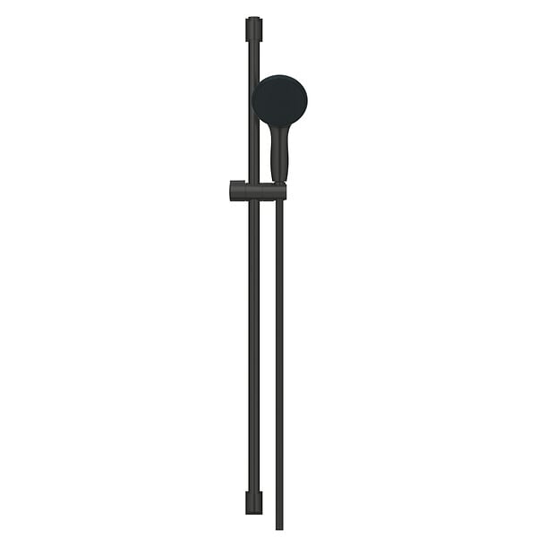 GROHE - Vitalio Start 110 Set de douche avec barre 90 cm + Douchette 2 jets, noir mat (G269542431) - large