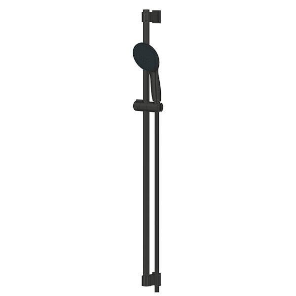GROHE - Vitalio Start 110 Set de douche avec barre 90 cm + Douchette 2 jets, noir mat (G269542431) - large