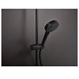 HANSGROHE - Hansgrohe Vernis Shape Colonne de douche 230 1jet EcoSmart 9l/min avec mitigeur thermostatique, Noir mat (26097670-SP) - vignette