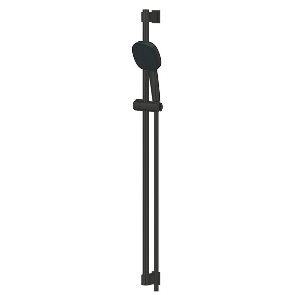GROHE - Vitalio Comfort 110 Set de douche avec barre + Douchette 2 jets, noir mat (G269302431) - large