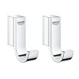 GROHE - Grohe Sélection Lot de 2 patères murales fixations invisibles, chrome (41039000-Duo) - vignette