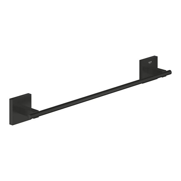 GROHE - Start Cube barre porte-serviettes 45 cm, noir mat (G409872430) - large