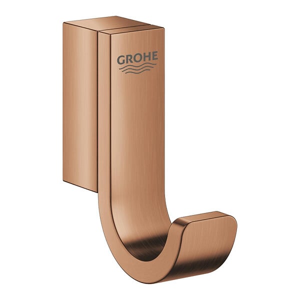 GROHE - Grohe Selection patère murale, warm sunset brossé (G41039DL0) - large