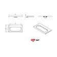 SWISS AQUA TECHNOLOGIES - Porte-serviettes SAT Evolution R chromé (SATDEVOR60) - vignette