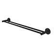 GROHE - Grohe Start double barre porte serviettes en métal 65,4 cm et fixations cachées, noir mat (412032430) - vignette
