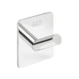 SWISS AQUA TECHNOLOGIES - Patère murale adhésive en acier inoxydable, chrome brillant (HACEKNALEP1H) - vignette