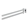 GROHE - Grohe Start Cube double porte-serviettes 43,8 cm, chrome (G40976000) - vignette