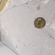 SWISS AQUA TECHNOLOGIES - Patère murale adhésive en acier inoxydable, or brossé (HACEKNALEP1KBZ) - vignette