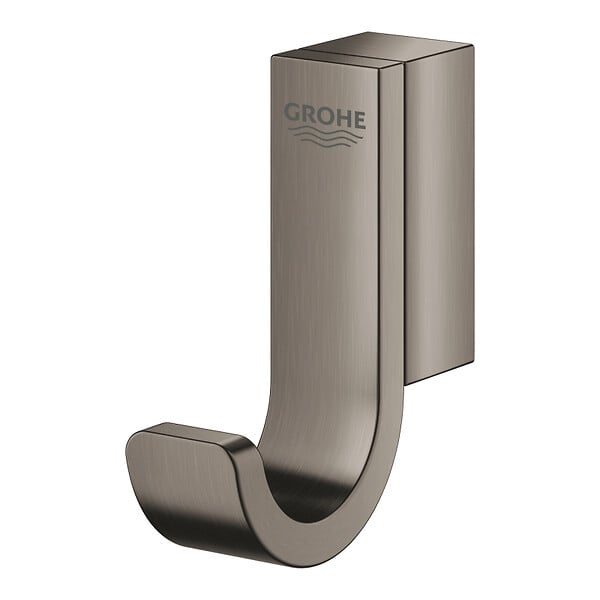 GROHE - Grohe Selection patère murale, hard graphite brossé (G41039AL0) - large