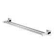 GROHE - Start Cube double barre porte-serviettes en métal 65,4 cm avec fixations cachées, chrome (G41104000) - vignette