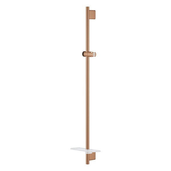 GROHE - Grohe Rainshower Smartactive Barre de douche 900mm avec curseur et support orientable, Warm Sunset brossé (26603DL0) - large